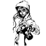 Autocolante de caveira <br/> Tagger