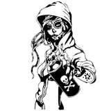 Autocolante de caveira <br/> Tagger
