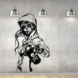 Autocolante de caveira <br/> Tagger