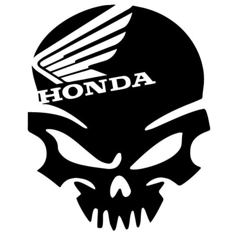 Decalque de caveira Honda