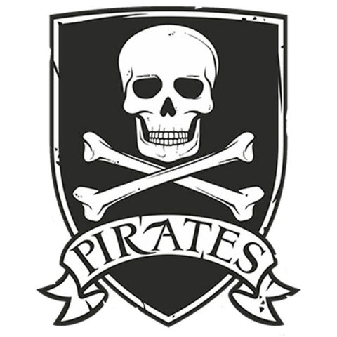 Decalque do pirata corsário