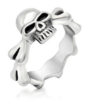 Skull Rock Ring (Steel)