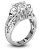 Anel de diamante Hell Blue (aço)