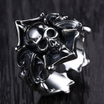 Anel de Heavy Metal (prata)
