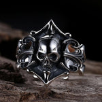 Anel de Heavy Metal (prata)