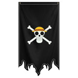 Bandeira de pirata dos desenhos animados