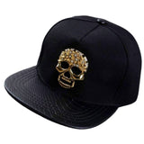 Gold Skull Cap
