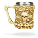 Guerreiro do crânio da caneca