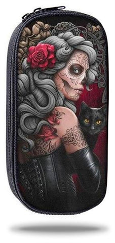 Capa de caveira de mulher mexicana