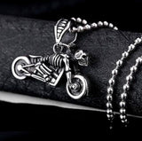 Coleira de motocicleta (aço)