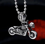 Coleira de motocicleta (aço)