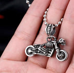 Coleira de motocicleta (aço)