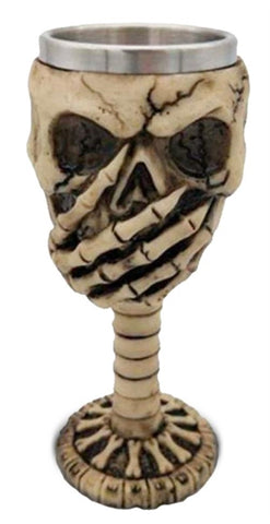 Esqueleto de Crânio de Vidro