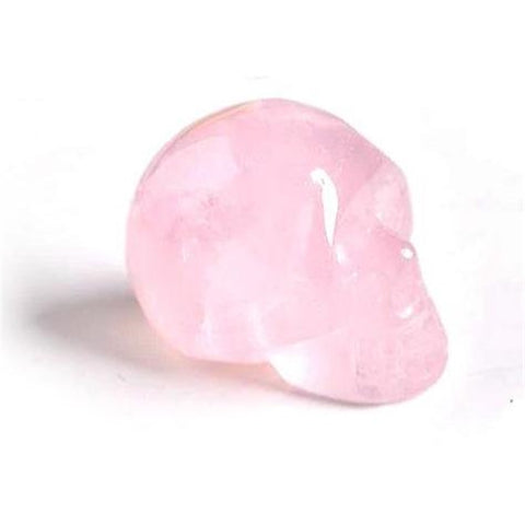 Caveira de Cristal Rosa