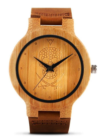 Pirate Wood Watch