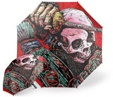 Guarda-chuva Samurai Skull