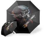 Guarda-chuva de motociclista
