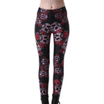 Leggings Skull & Rose