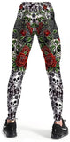 Leggings florais femininos