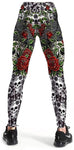 Leggings florais femininos