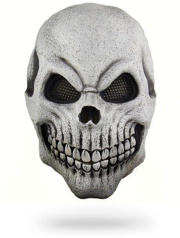 Máscara de caveira de halloween