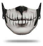 Máscara de Crânio <br/> Maquilhagem