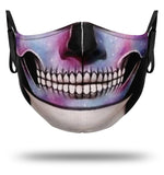 Máscara de esqueleto de caveira