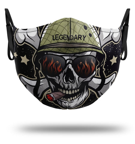 Máscara de Crânio Militar