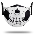 Máscara de esqueleto