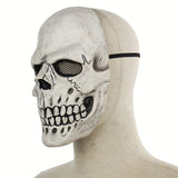 Máscara de esqueleto de Halloween