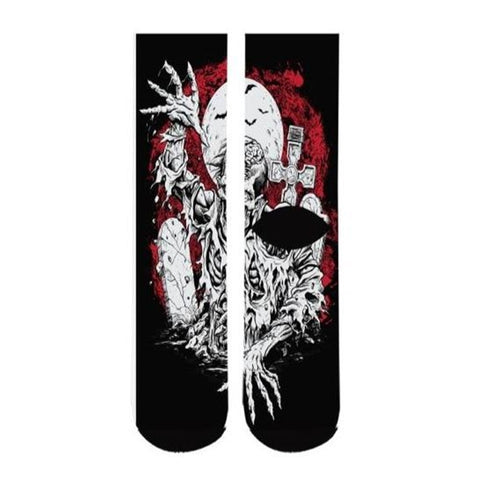 Zombie Skull Sock