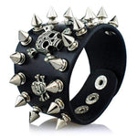 Pulseira Gótica (Couro)