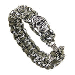 Pulseira de pirata aterrorizante (Paracord)