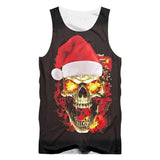 Camisola de alças com caveira de Natal