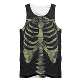 Macabre Camouflage Tank Top