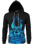 Moletom Crânio Azul <br/>