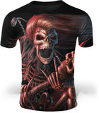 Camiseta punk masculina