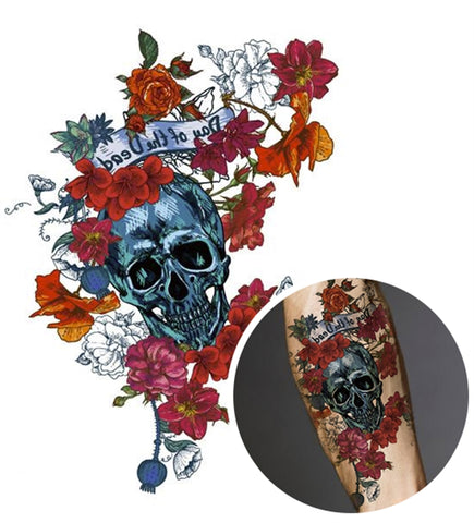 Tatuagem Temporária de Flor de Cerejeira