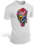 Camiseta Flowered Skull