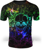 Camiseta Neon Skull