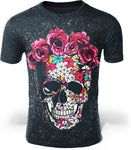 T-shirt Origami Skull