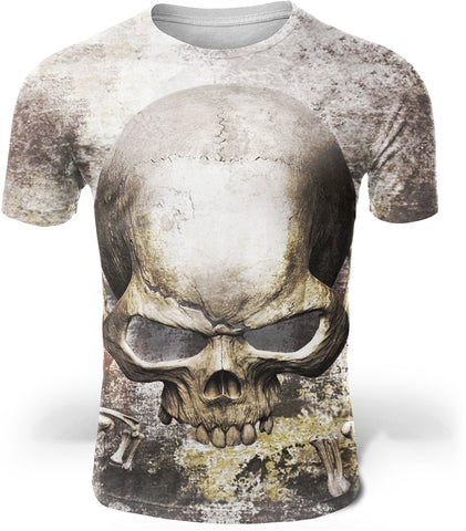 Camiseta masculina caveira