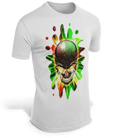 Camiseta Crânio Elétrico