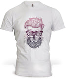 Camiseta Hipster Skull