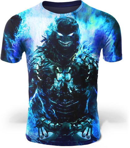 Demon Camiseta Azul