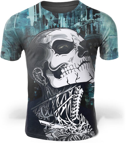 T-shirt Evil Skeleton