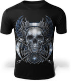 T-shirt Skull Biker