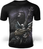 Camiseta masculina de rock